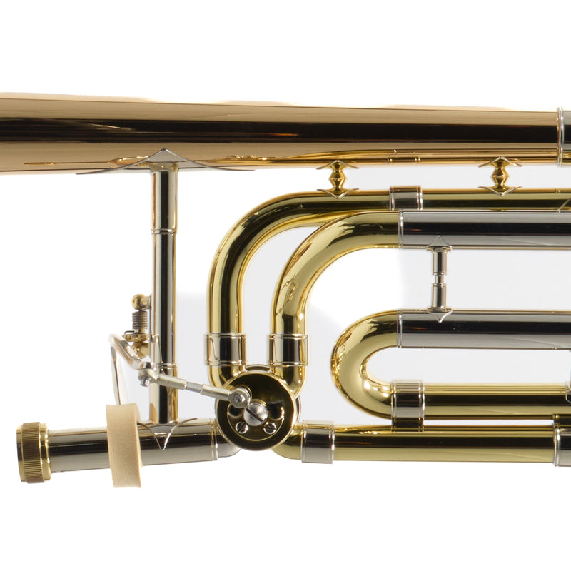 Bach Model LT42B Professional Trombone with Gold Brass Bell SN 223450 OPEN BOX- for sale at BrassAndWinds.com