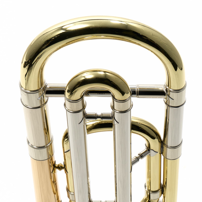 Bach Model LT42B Professional Trombone with Gold Brass Bell SN 223450 OPEN BOX- for sale at BrassAndWinds.com