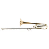 Bach Model LT42B Professional Trombone with Gold Brass Bell SN 223450 OPEN BOX- for sale at BrassAndWinds.com