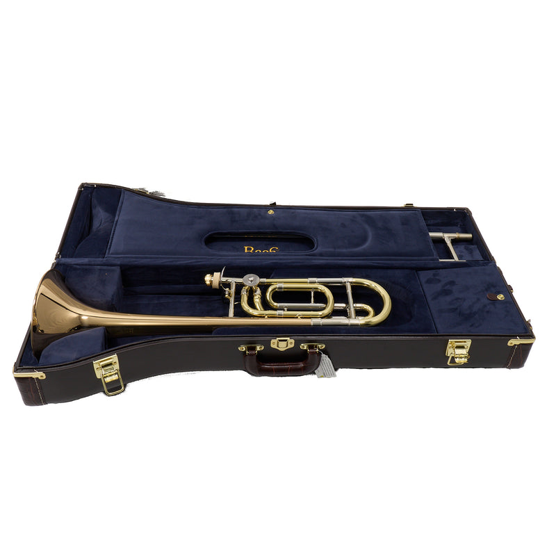 Bach Model LT42B Professional Trombone with Gold Brass Bell SN 223450 OPEN BOX- for sale at BrassAndWinds.com