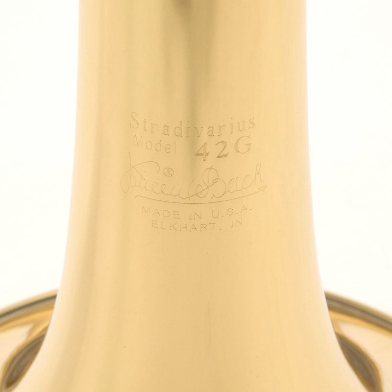 Bach Model LT42BOFG Stradivarius Professional Tenor Trombone SN 219879 SUPERB- for sale at BrassAndWinds.com