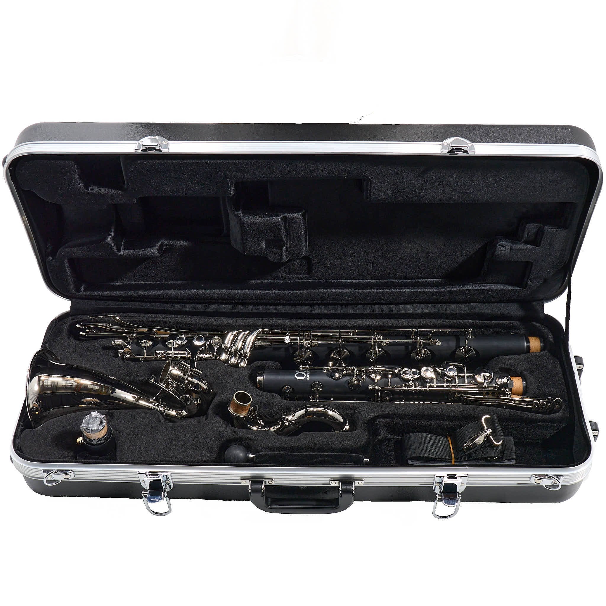 Backun 'Alpha' Intermediate Bass Clarinet with Nickel Plated Keys