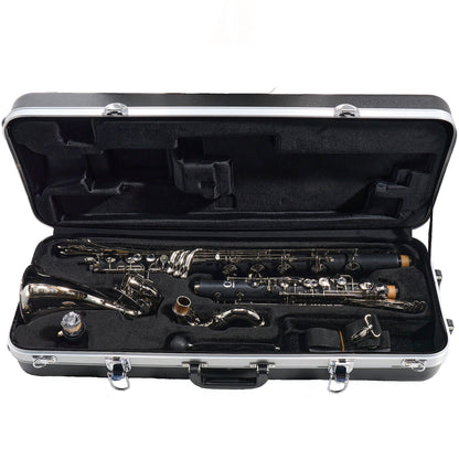 Backun 'Alpha' Intermediate Bass Clarinet with Nickel Plated Keys