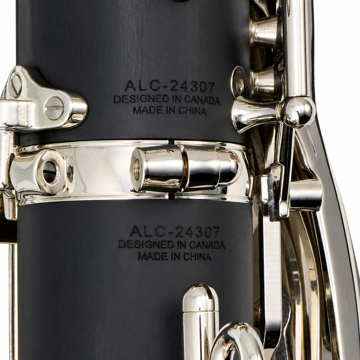 Backun 'Alpha' Intermediate Bb Low C Bass Clarinet with Nickel Keys SN ALC-24307