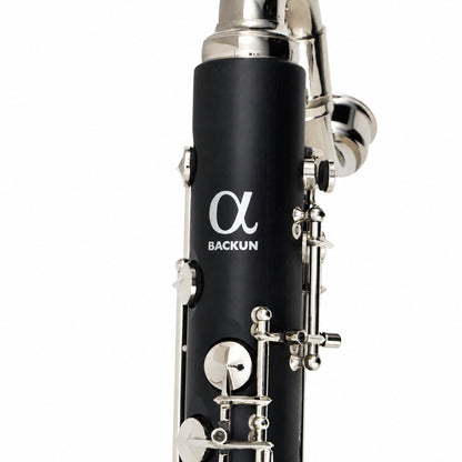 Backun 'Alpha' Intermediate Bb Low C Bass Clarinet with Nickel Keys SN ALC-24307