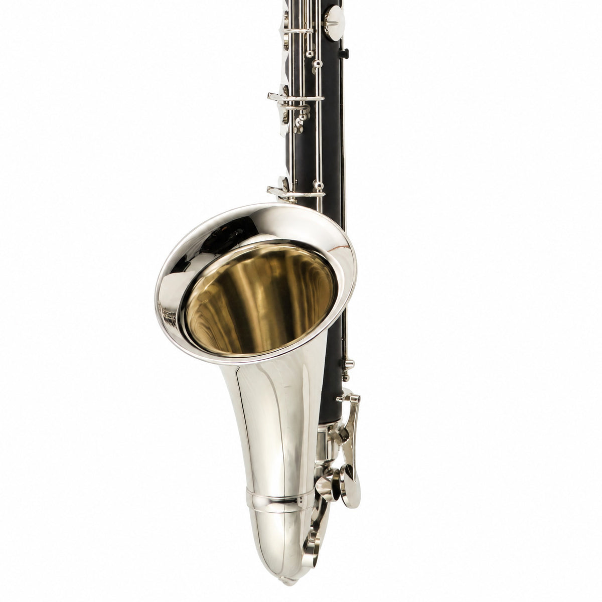 Backun 'Alpha' Intermediate Bb Low C Bass Clarinet with Nickel Keys SN ALC-24307