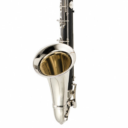 Backun 'Alpha' Intermediate Bb Low C Bass Clarinet with Nickel Keys SN ALC-24307