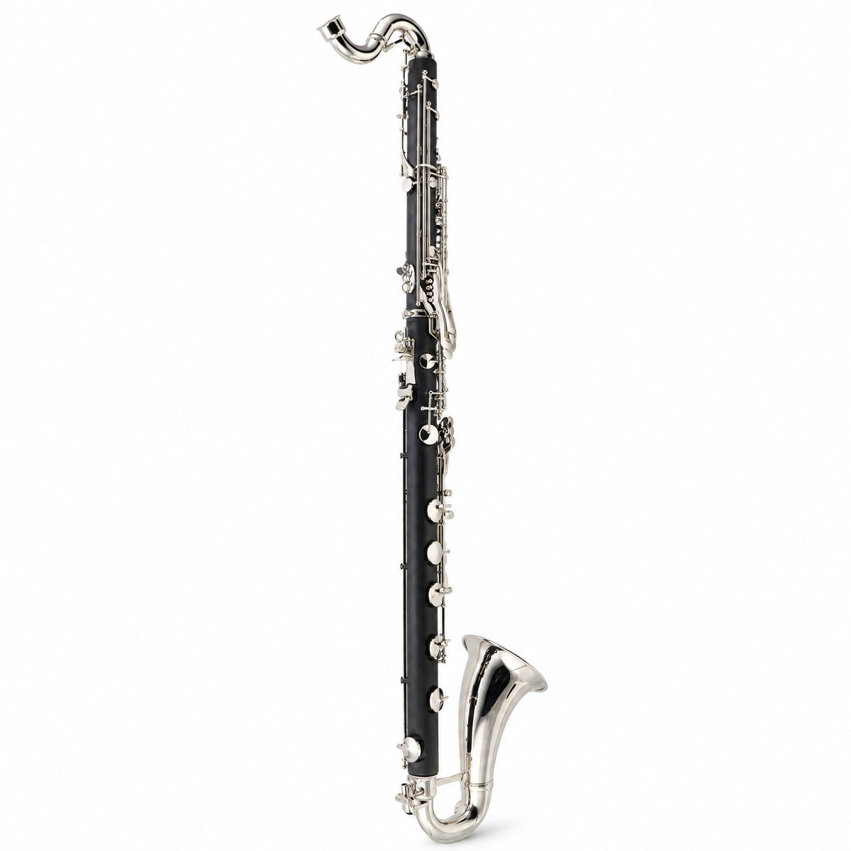 Backun 'Alpha' Intermediate Bb Low C Bass Clarinet with Nickel Keys SN ALC-24307
