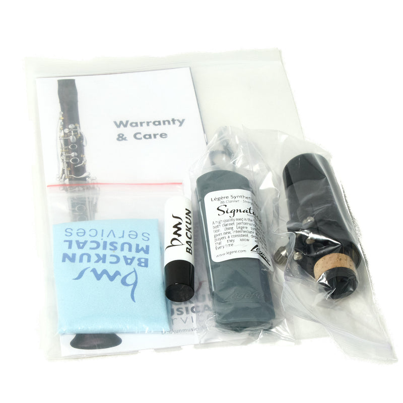 Backun Alpha Plus Student Bb Clarinet SN 11529 GORGEOUS- for sale at BrassAndWinds.com