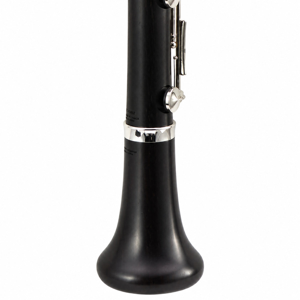 Backun 'Alpha Plus' Student Bb Clarinet in Grenadilla with Nickel Keys