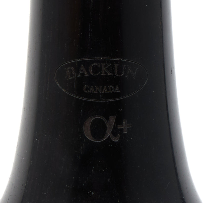Backun 'Alpha Plus' Student Bb Clarinet with Nickel Plated Keys SN AZ10021 OPEN BOX- for sale at BrassAndWinds.com