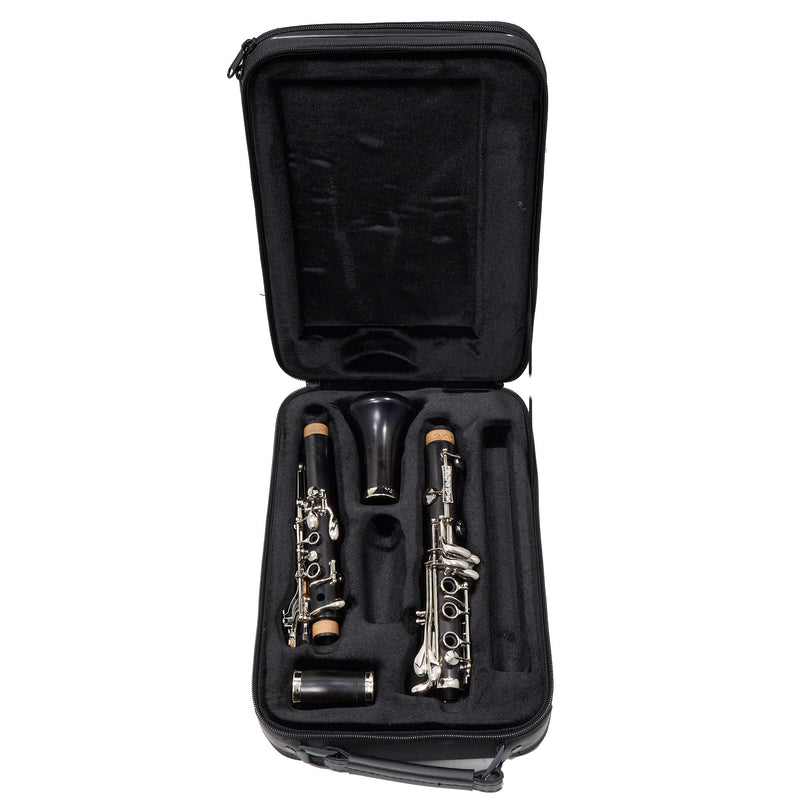 Backun 'Alpha Plus' Student Bb Clarinet with Nickel Plated Keys SN AZ10021 OPEN BOX- for sale at BrassAndWinds.com