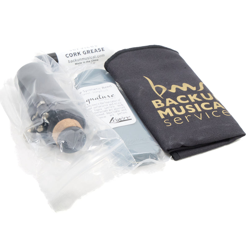 Backun 'Alpha Plus' Student Bb Clarinet with Nickel Plated Keys SN AZ10860 GORGEOUS- for sale at BrassAndWinds.com