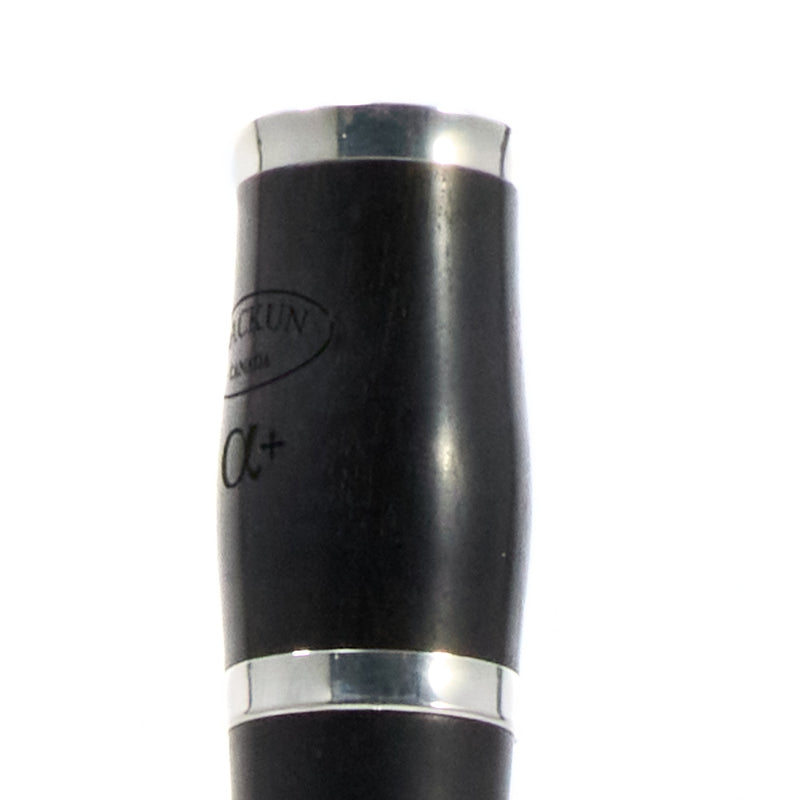 Backun 'Alpha Plus' Student Bb Clarinet with Nickel Plated Keys SN AZ10860 GORGEOUS- for sale at BrassAndWinds.com