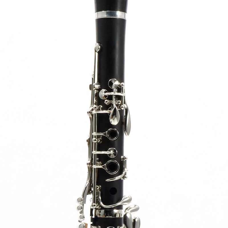 Backun 'Alpha Plus' Student Bb Clarinet with Nickel Plated Keys SN AZ10860 GORGEOUS- for sale at BrassAndWinds.com
