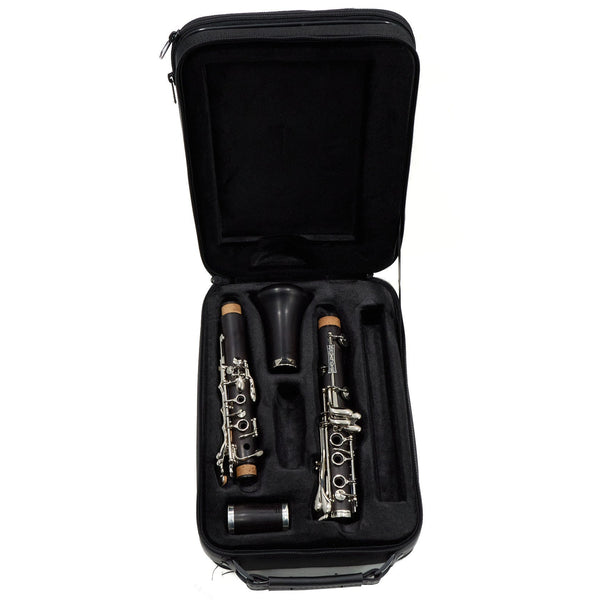 Backun 'Alpha Plus' Student Bb Clarinet with Nickel Plated Keys SN AZ10860 GORGEOUS- for sale at BrassAndWinds.com