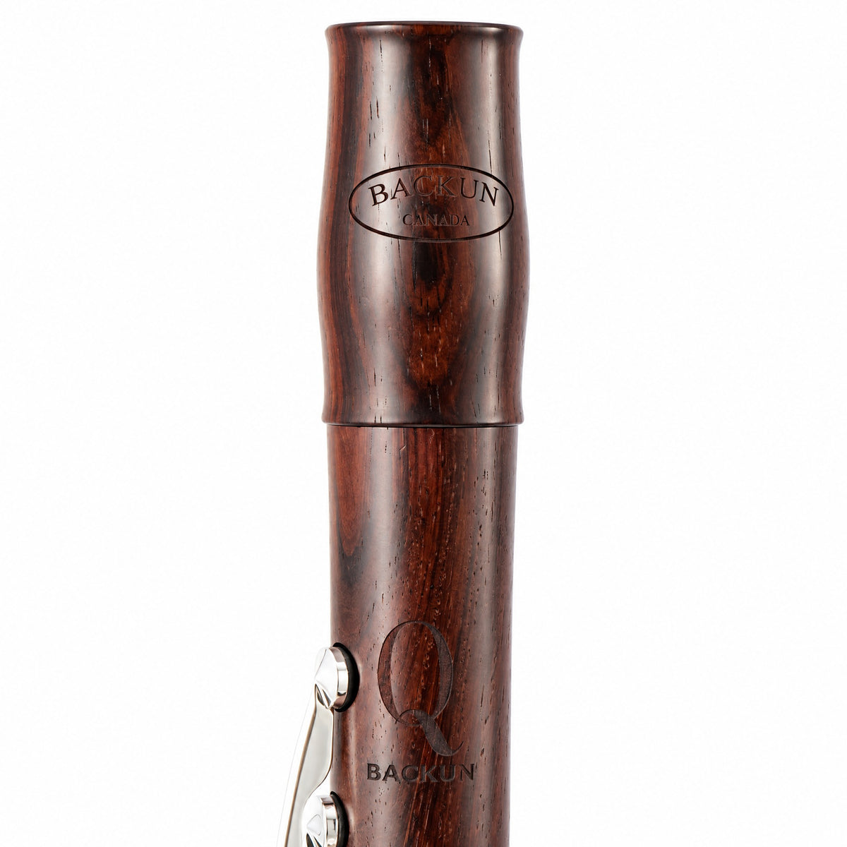 Backun BCLAQC-SKGE Q-Series Professional A Clarinet in Cocobolo