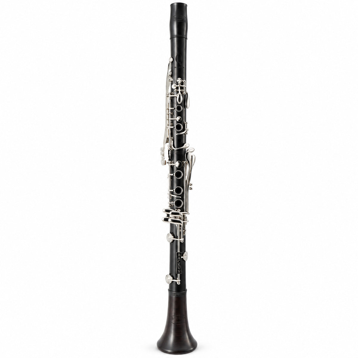 Backun BCLAQG-NK Q-Series A Clarinet in Grenadilla with Nickel Keys