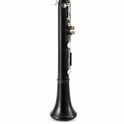 Backun BCLAQG-SK Q-Series Professional A Clarinet in Grenadilla with Silver Keys
