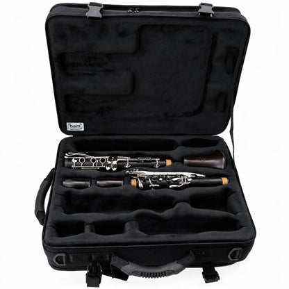 Backun BCLAQG-SK Q-Series Professional A Clarinet in Grenadilla with Silver Keys