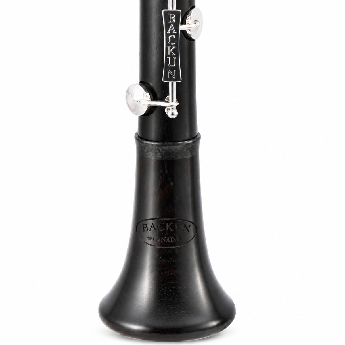 Backun BCLAQG-SK Q-Series Professional A Clarinet in Grenadilla with Silver Keys