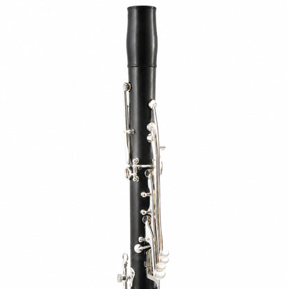 Backun BCLAQG-SKE Q-Series A Clarinet in Grenadilla with Silver Keys, Left Eb Key
