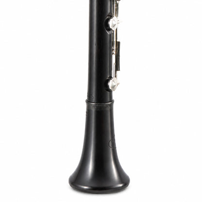 Backun BCLAQG-SKE Q-Series A Clarinet in Grenadilla with Silver Keys, Left Eb Key