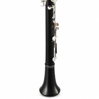 Backun BCLAQG-SKE Q-Series A Clarinet in Grenadilla with Silver Keys, Left Eb Key