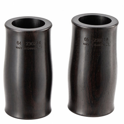 Backun BCLAQG-SKE Q-Series A Clarinet in Grenadilla with Silver Keys, Left Eb Key