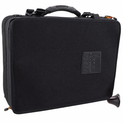 Backun BCLAQG-SKE Q-Series A Clarinet in Grenadilla with Silver Keys, Left Eb Key