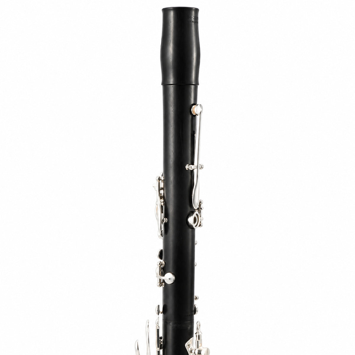 Backun BCLAQG-SKE Q-Series A Clarinet in Grenadilla with Silver Keys, Left Eb Key