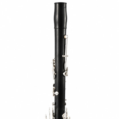 Backun BCLAQG-SKE Q-Series A Clarinet in Grenadilla with Silver Keys, Left Eb Key
