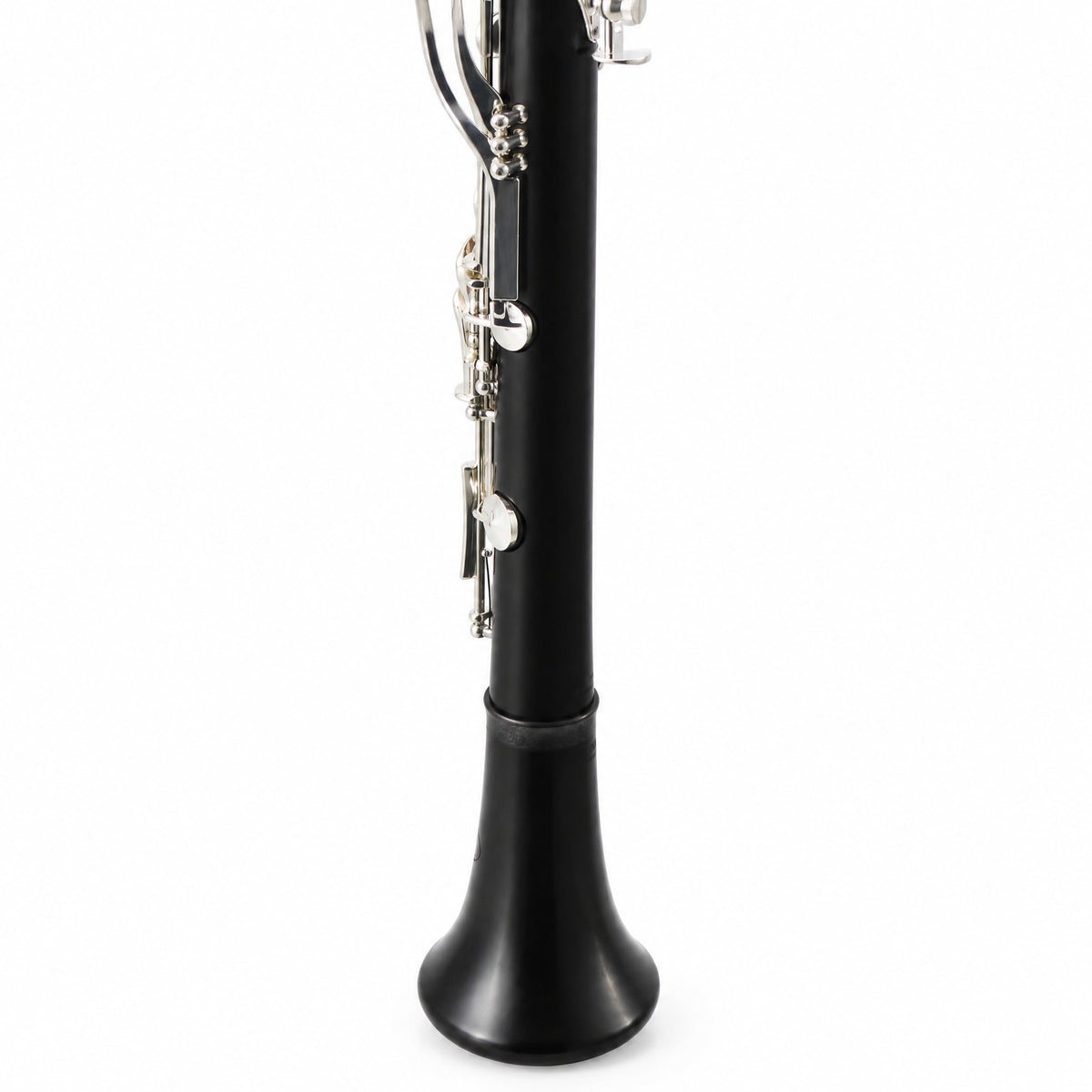 Backun BCLAQG-SKE Q-Series A Clarinet in Grenadilla with Silver Keys, Left Eb Key