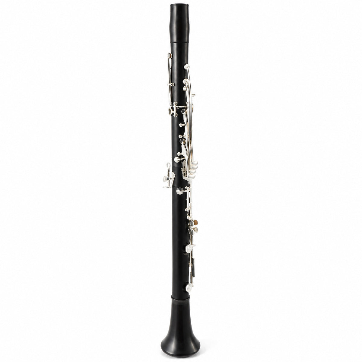 Backun BCLAQG-SKE Q-Series A Clarinet in Grenadilla with Silver Keys, Left Eb Key