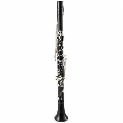 Backun BCLAQG-SKE Q-Series A Clarinet in Grenadilla with Silver Keys, Left Eb Key