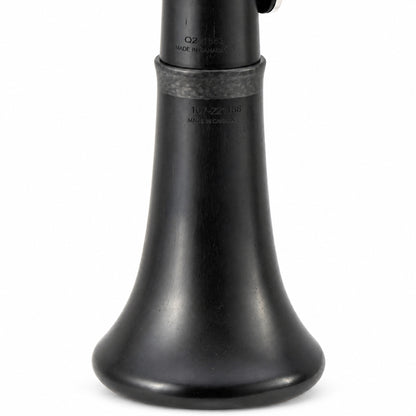 Backun BCLAQG-SKE Q-Series A Clarinet in Grenadilla with Silver Keys. Left Eb Key
