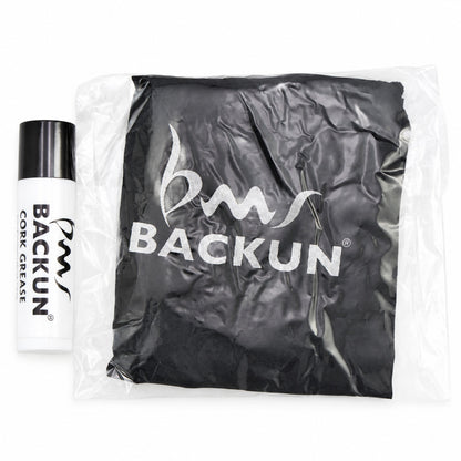 Backun BCLAQG-SKE Q-Series A Clarinet in Grenadilla with Silver Keys. Left Eb Key