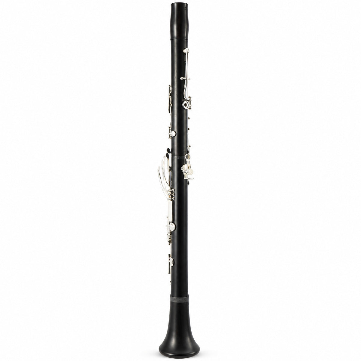Backun BCLAQG-SKE Q-Series A Clarinet in Grenadilla with Silver Keys. Left Eb Key