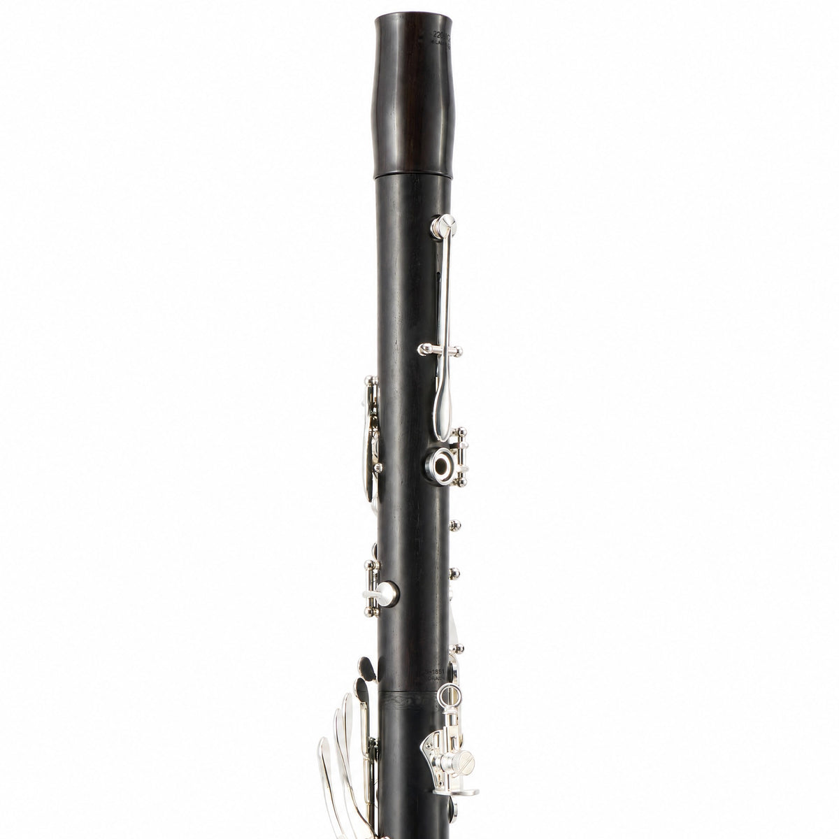 Backun BCLAQG-SKE Q-Series A Clarinet in Grenadilla with Silver Keys. Left Eb Key