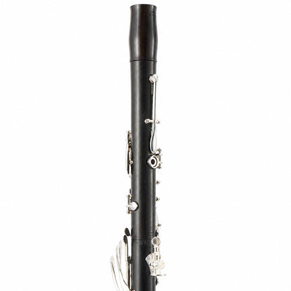 Backun BCLAQG-SKE Q-Series A Clarinet in Grenadilla with Silver Keys. Left Eb Key