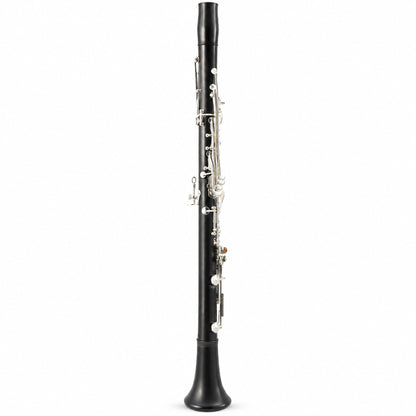 Backun BCLAQG-SKE Q-Series A Clarinet in Grenadilla with Silver Keys. Left Eb Key