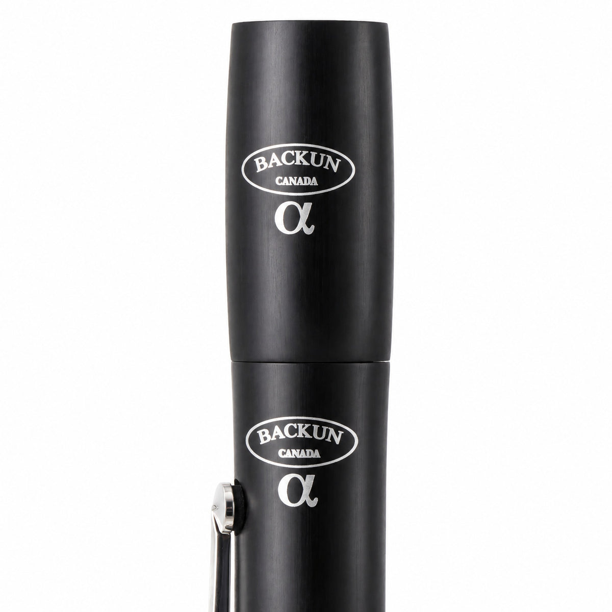 Backun BCLBALPHA-SKE 'Alpha' Student Bb Clarinet with Silver Keys, Left Eb Key