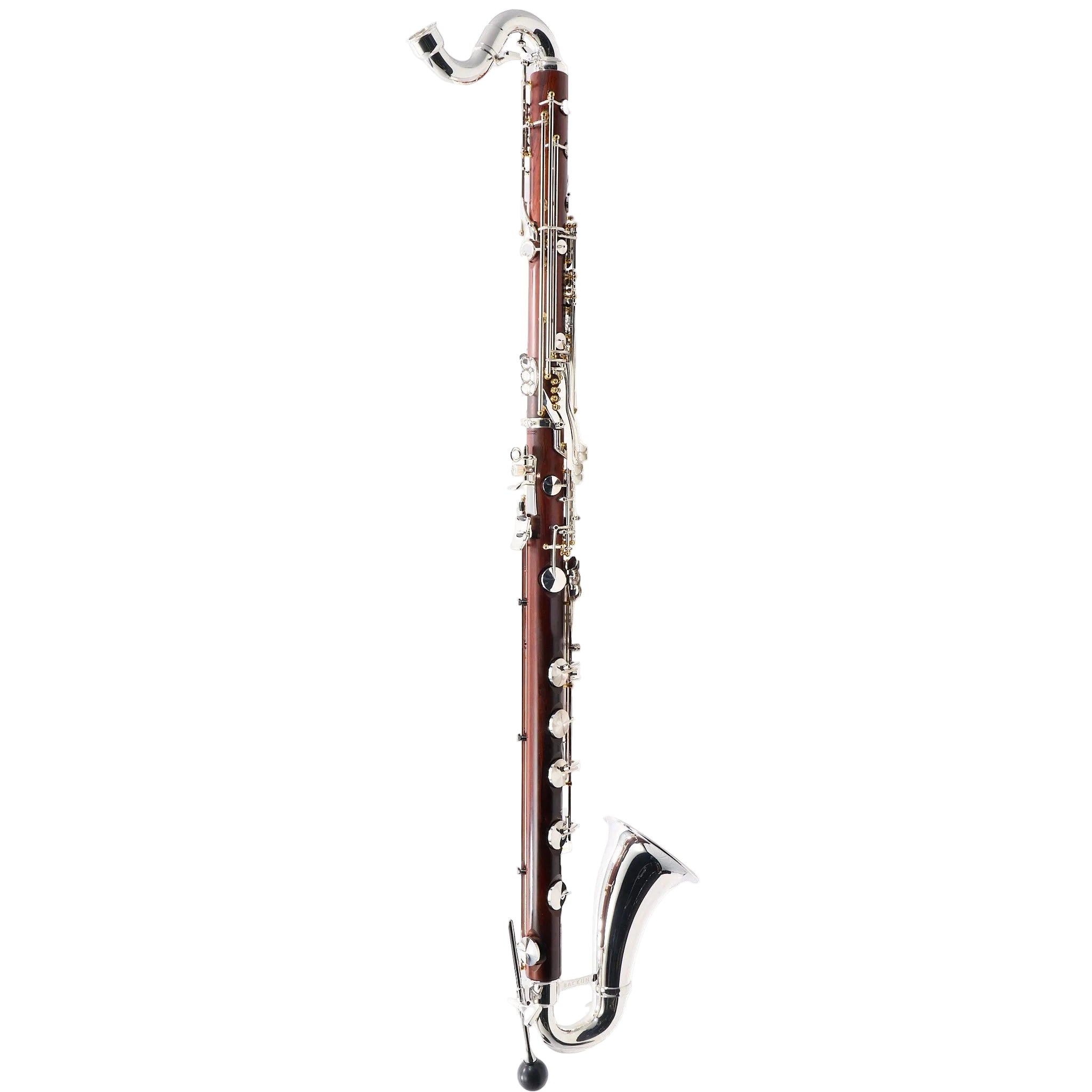 Backun BCLBBQC-C-SKG Q-Series Bass Clarinet in Cocobolo
