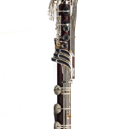 Backun BCLBBQC-C-SKG Q-Series Low C Bass Clarinet in Cocobolo