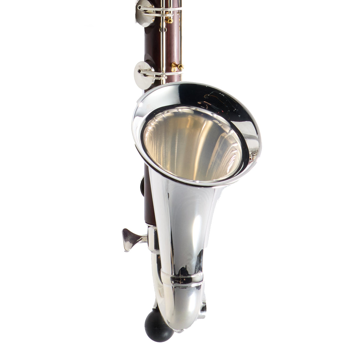 Backun BCLBBQC-C-SKG Q-Series Low C Bass Clarinet in Cocobolo