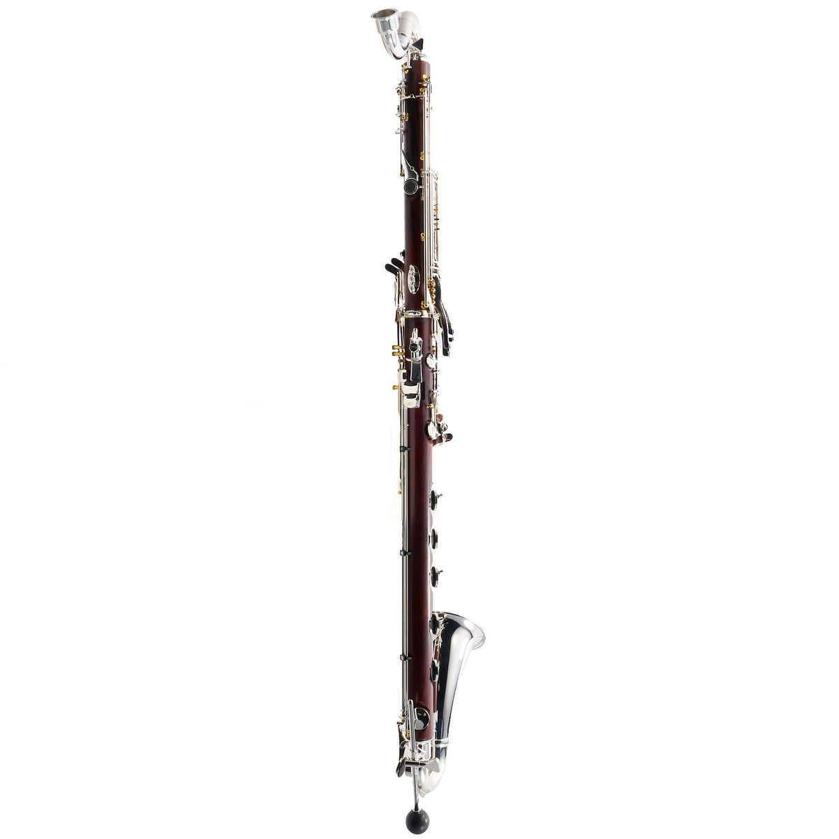 Backun BCLBBQC-C-SKG Q-Series Low C Bass Clarinet in Cocobolo