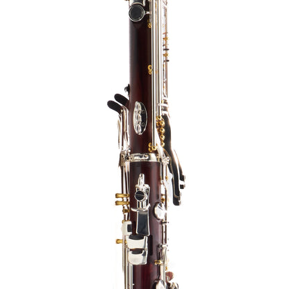 Backun BCLBBQC-C-SKG Q-Series Low C Bass Clarinet in Cocobolo