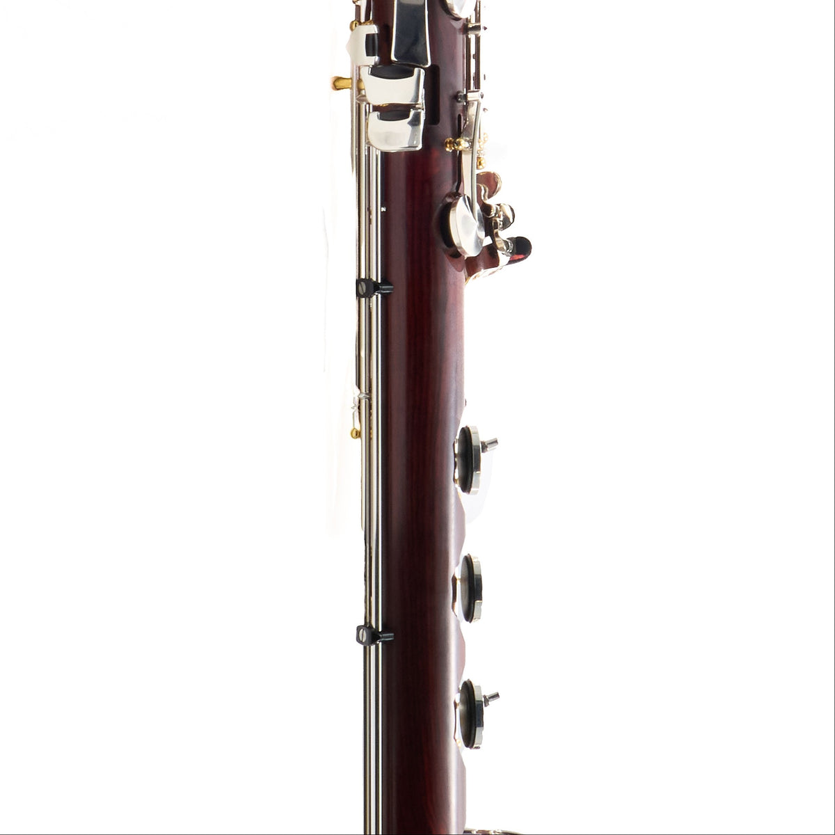 Backun BCLBBQC-C-SKG Q-Series Low C Bass Clarinet in Cocobolo