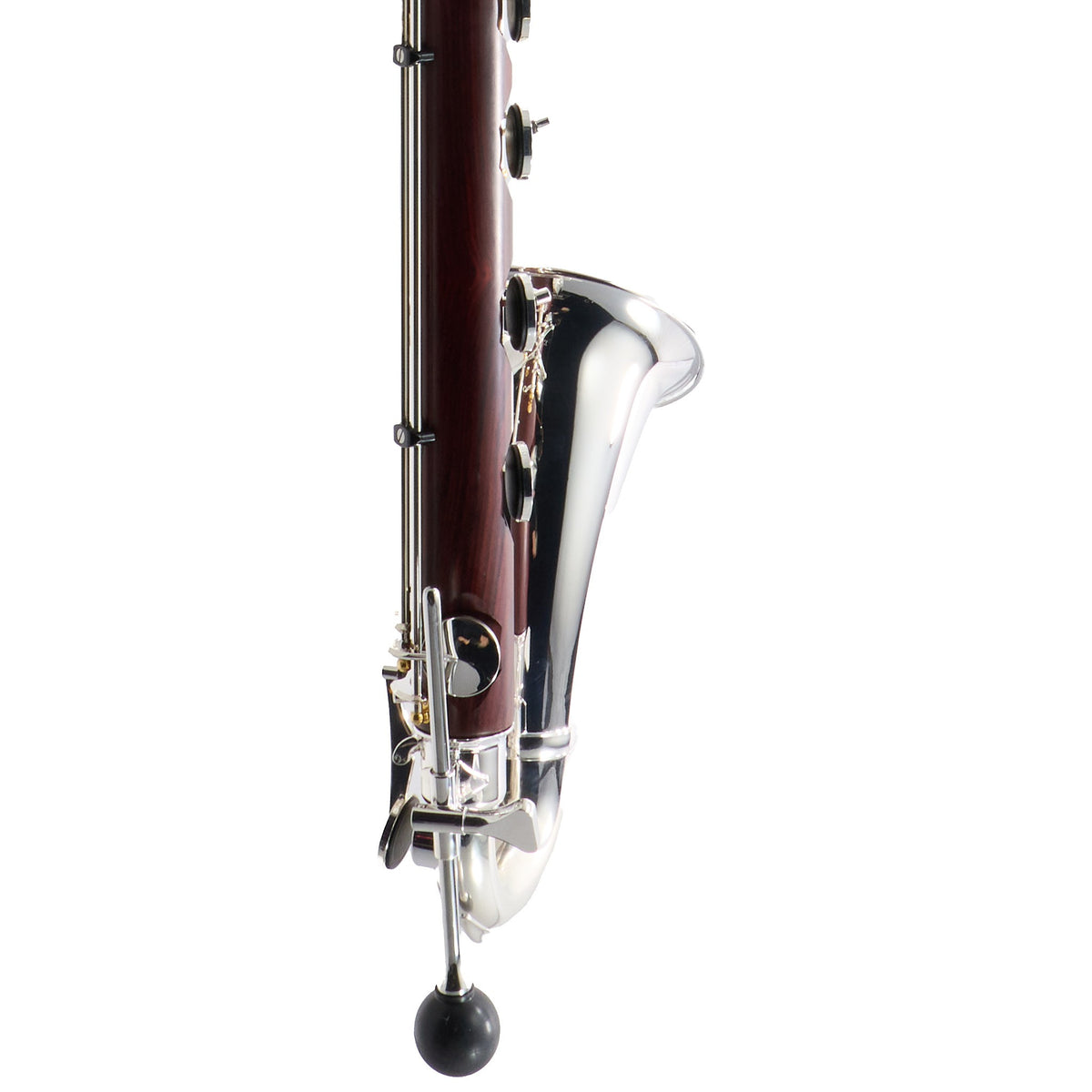 Backun BCLBBQC-C-SKG Q-Series Low C Bass Clarinet in Cocobolo