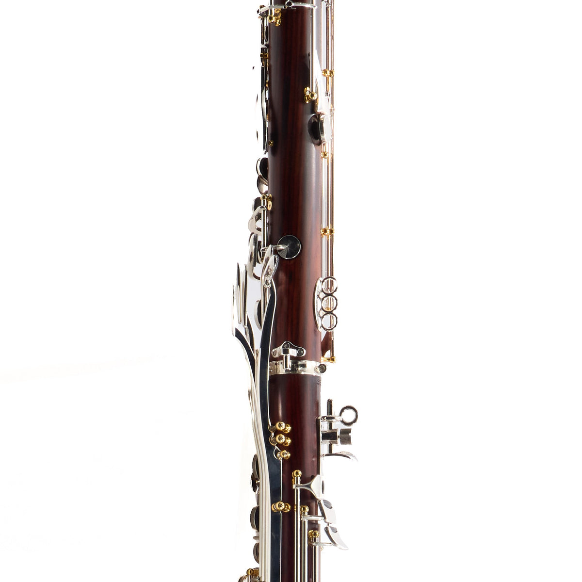 Backun BCLBBQC-C-SKG Q-Series Low C Bass Clarinet in Cocobolo